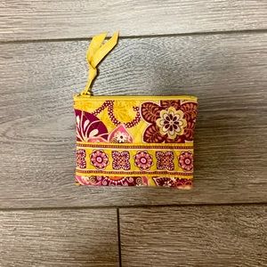 Vera Bradley Coin Purse in Bali Gold